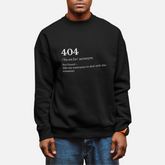Sweatshirt Unissexo "Sem Papas na Língua" - 404 (Not Found)