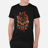 T-shirt Dragon Ball "Shadow Warriors" - Gogeta Super Saiyajin 4