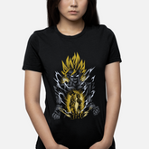 T-shirt Dragon Ball "Shadow Warriors" - Vegito Super Saiyajin