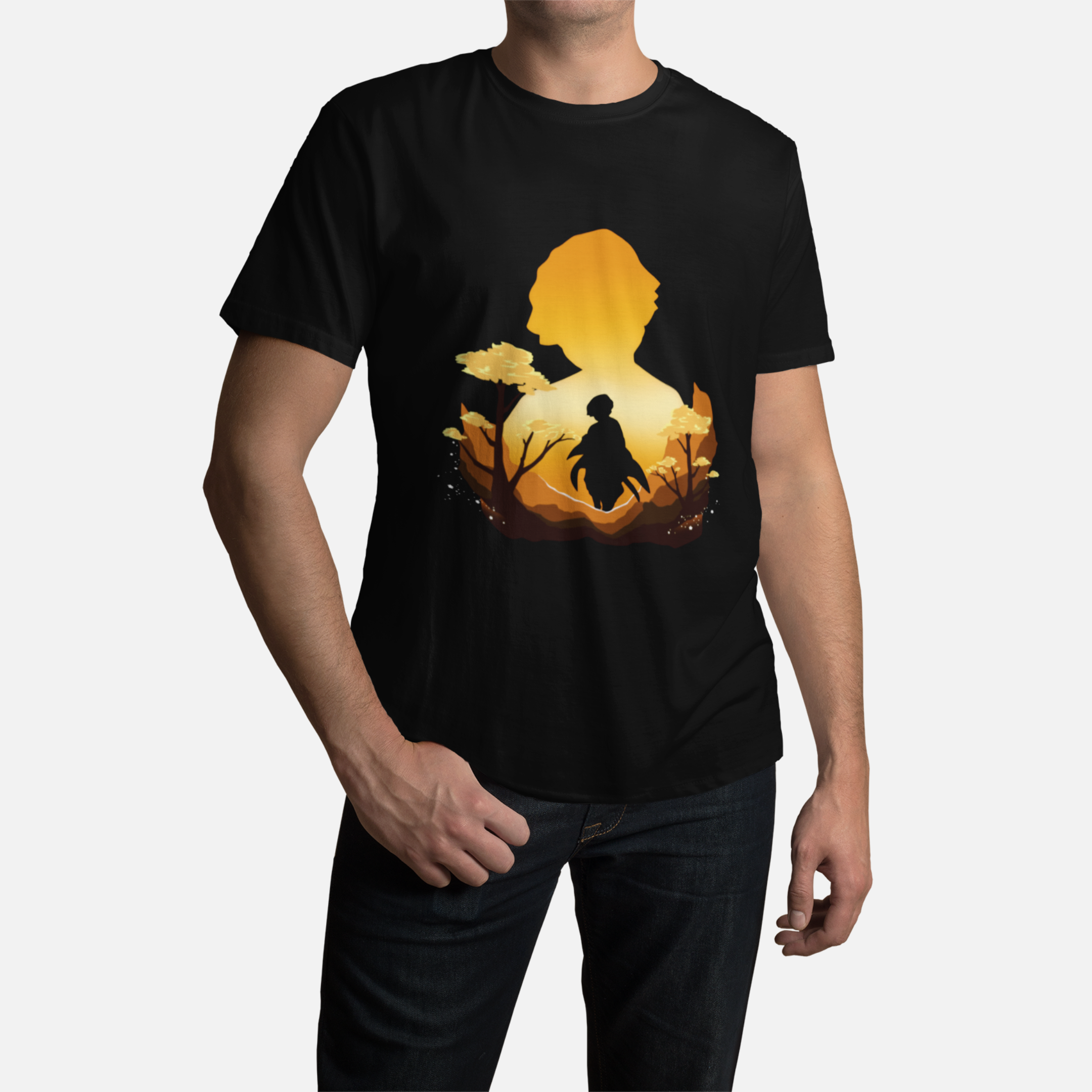 T-shirt Demon Slayer "Eternal Echoes" - Zenitsu Agatsuma Imagem secundária do produto