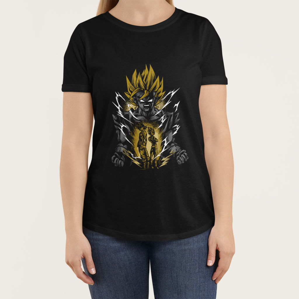 T-shirt Dragon Ball "Shadow Warriors" - Vegito Super Saiyajin