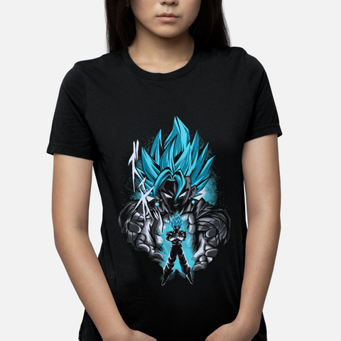 T-shirt Dragon Ball "Shadow Warriors" - Vegito Blue