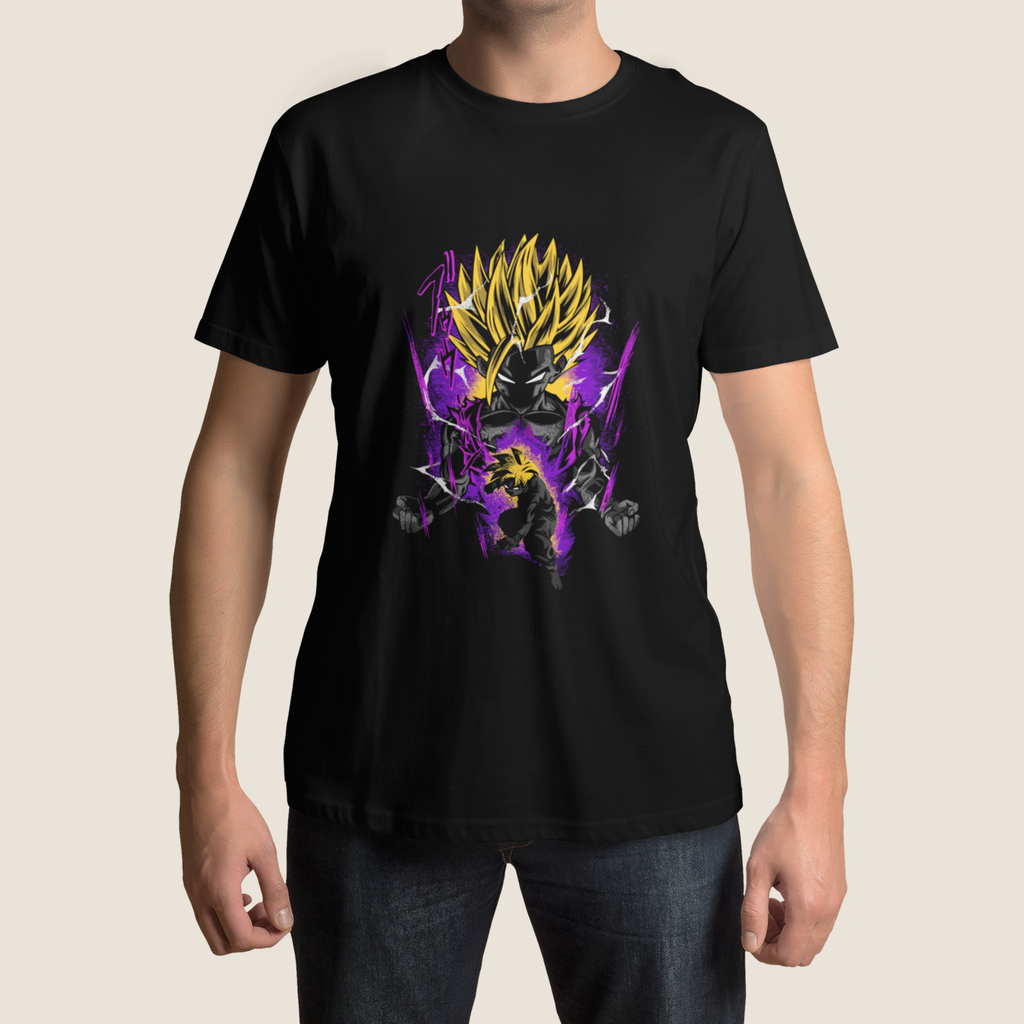 T-shirt Dragon Ball "Shadow Warriors" - Gohan Super Saiyajin