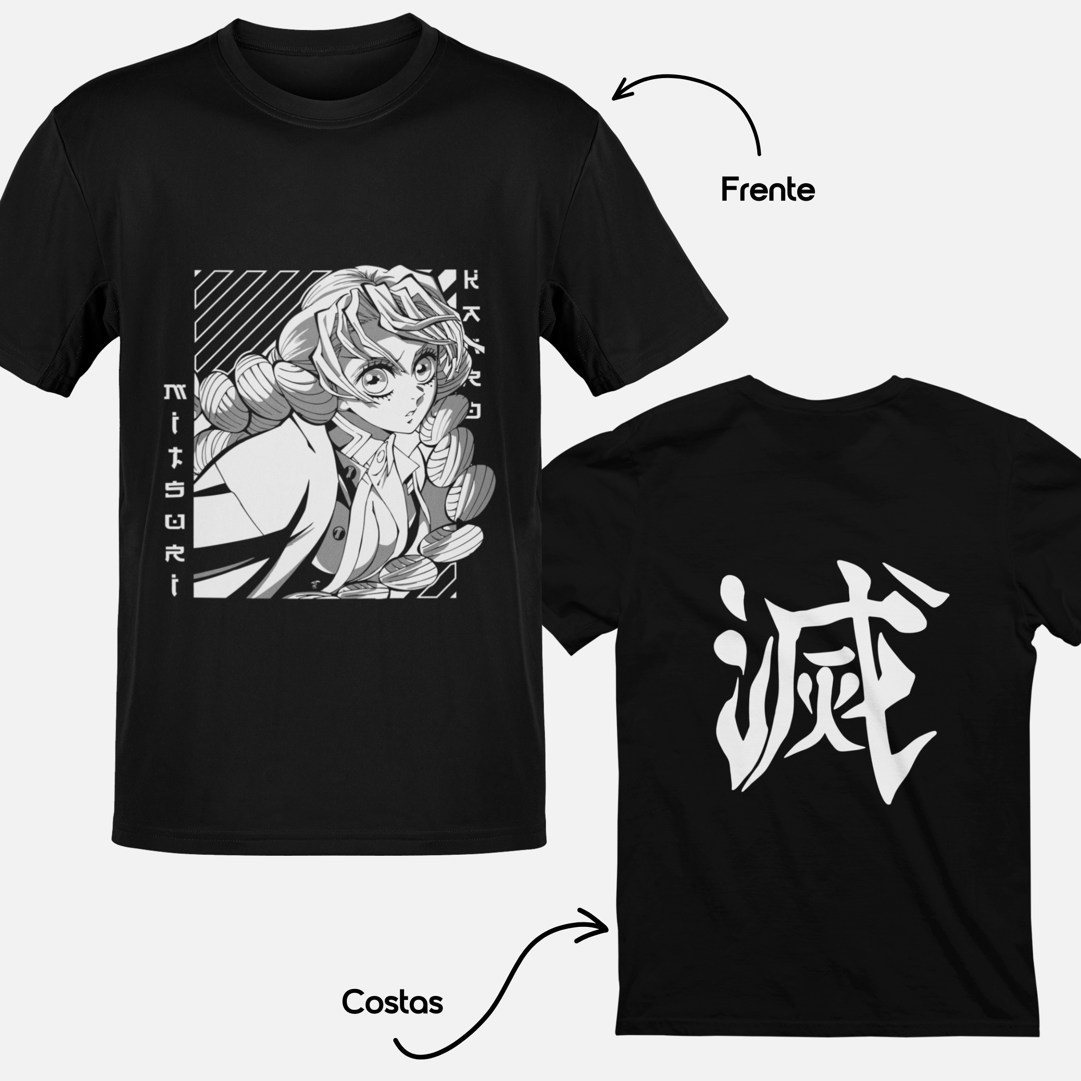 T-shirt Demon Slayer "Hashira's Fall" - Mitsuri Kanroji