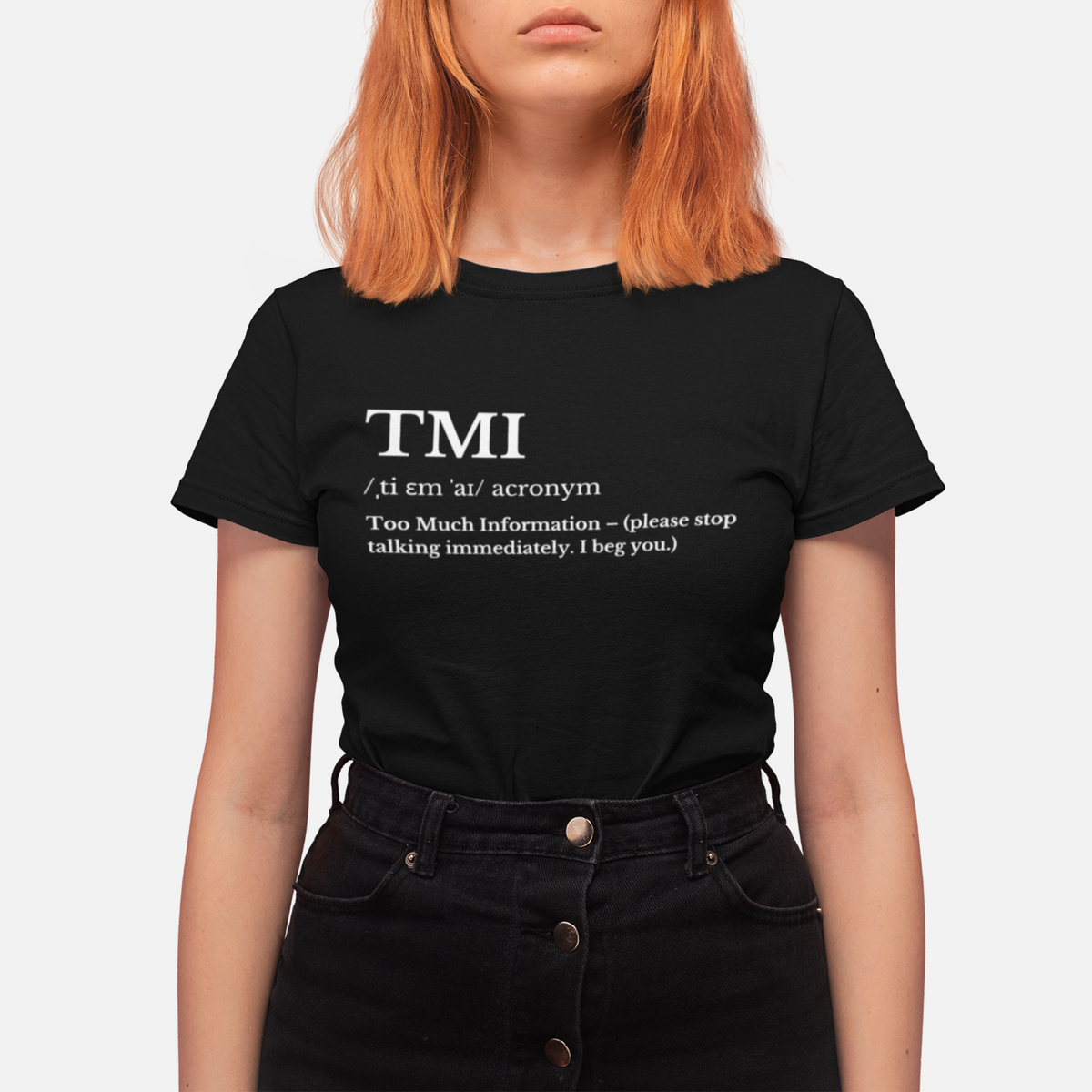 T-shirt Mulher "Sem Papas na Língua" - TMI