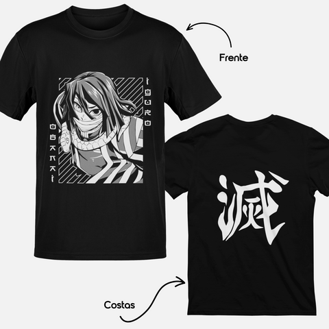 T-shirt Demon Slayer "Hashira's Fall" - Obanai Iguro