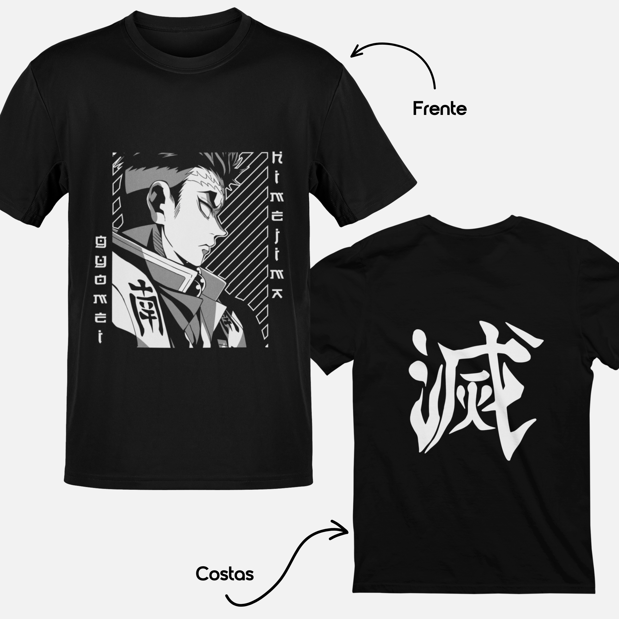 T-shirt Demon Slayer "Hashira's Fall" - Gyomei Himejima