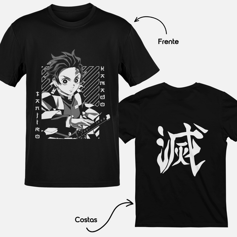 T-shirt Demon Slayer "Hashira's Fall" - Tanjiro Kamado