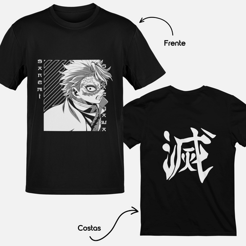 T-shirt Demon Slayer "Hashira's Fall" - Sanemi Shinazugawa