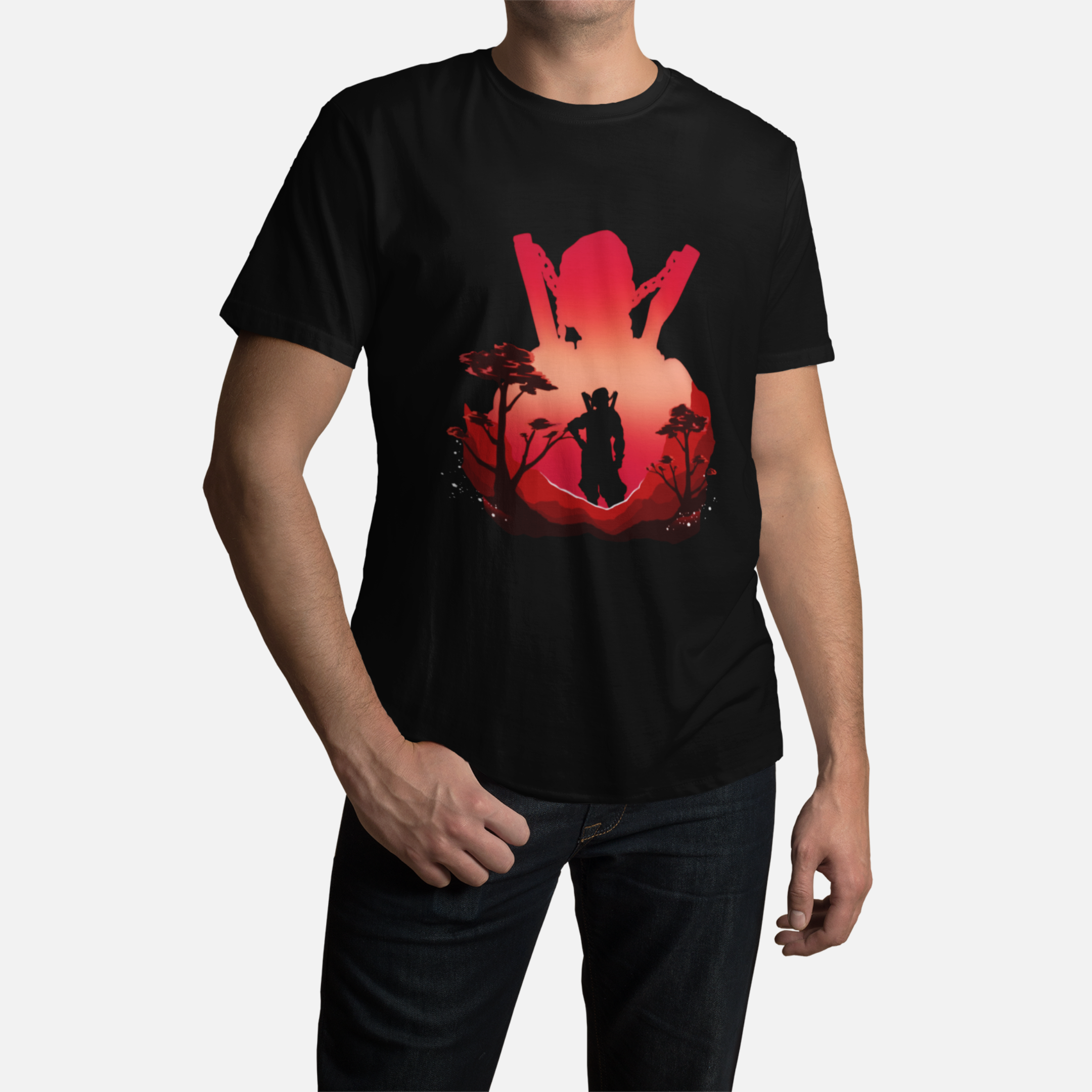 T-shirt Unissexo Demon Slayer "Eternal Echoes" - Tenzen Uzui Imagem principal do produto