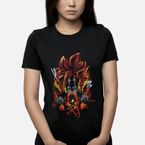 T-shirt Dragon Ball "Shadow Warriors" - Gogeta Super Saiyajin 4