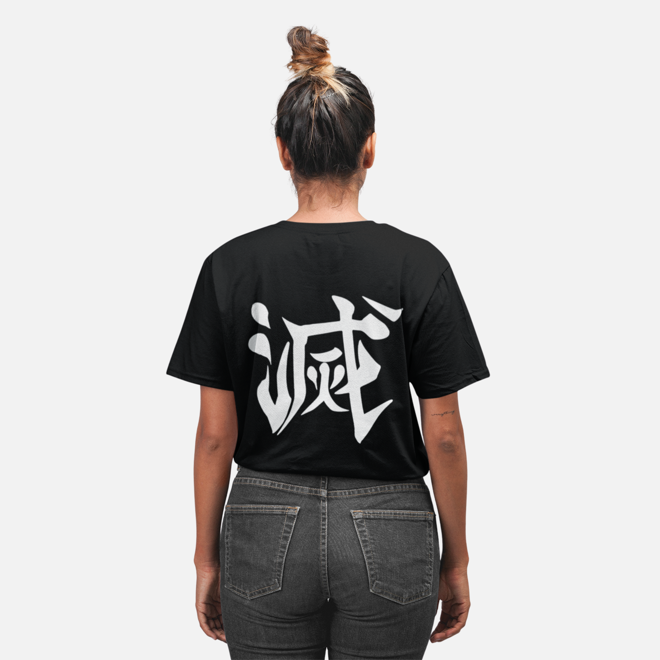 T-shirt Demon Slayer - Kanji "Metsu"