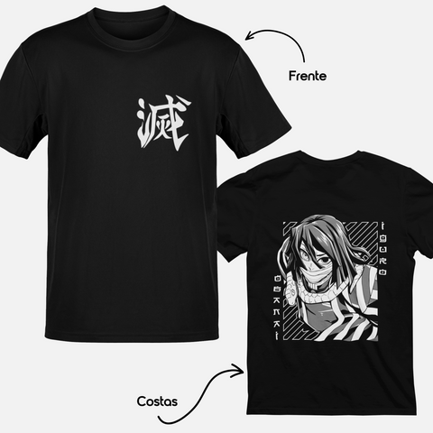 T-shirt Demon Slayer "Hashira's Fall" - Obanai Iguro