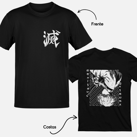 T-shirt Demon Slayer "Hashira's Fall" - Zenitsu Agatsuma