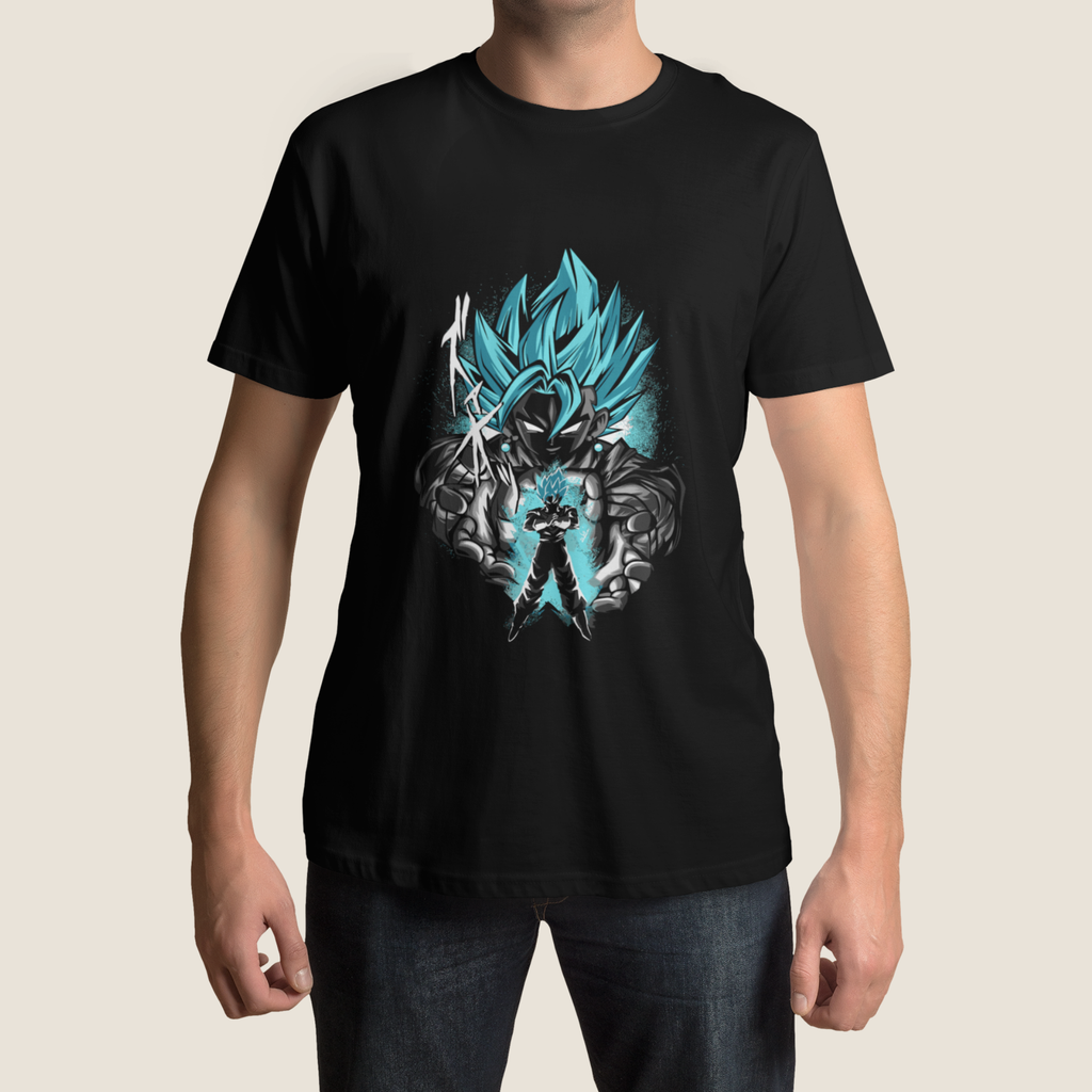 T-shirt Dragon Ball "Shadow Warriors" - Vegito Blue