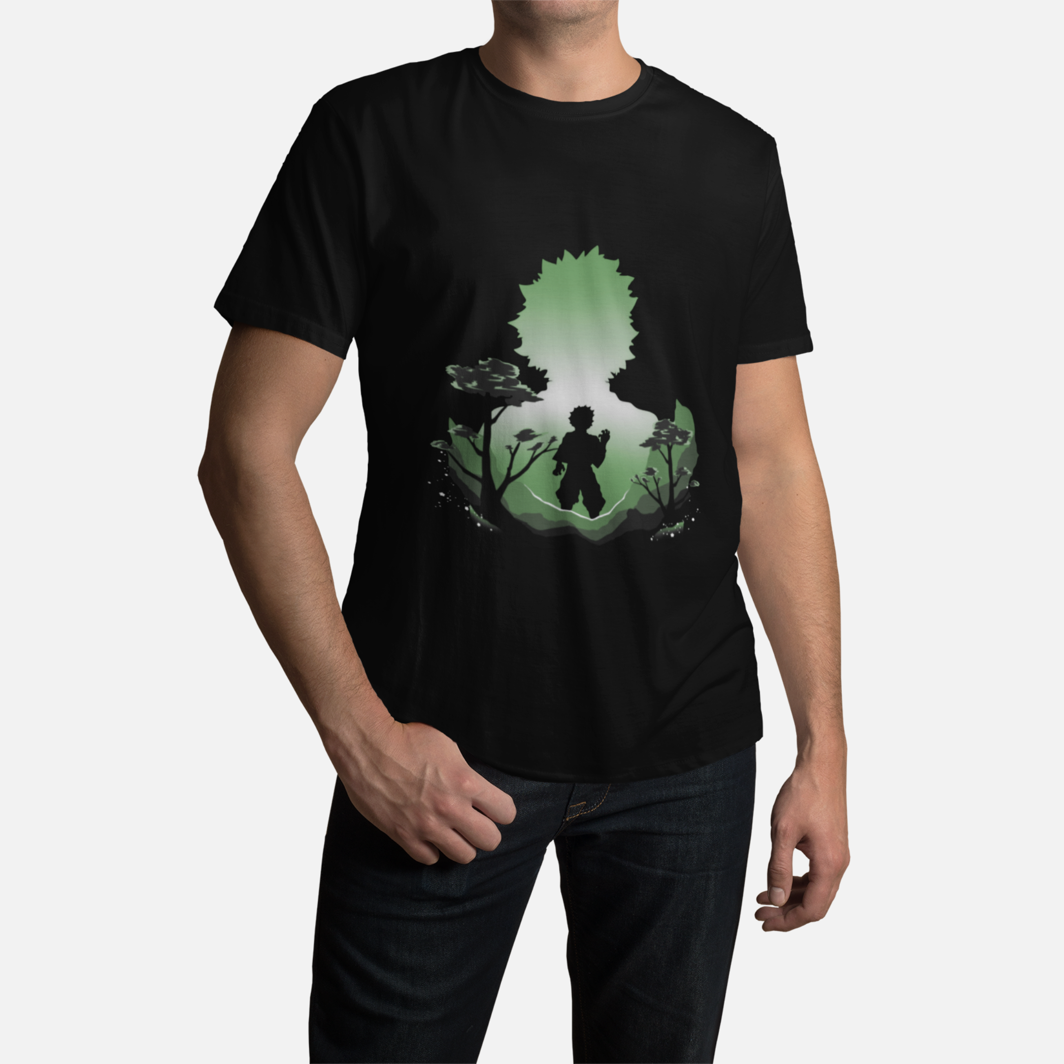 T-shirt Demon Slayer "Eternal Echoes" - Sanemi Shinazugawa Imagem principal do produto