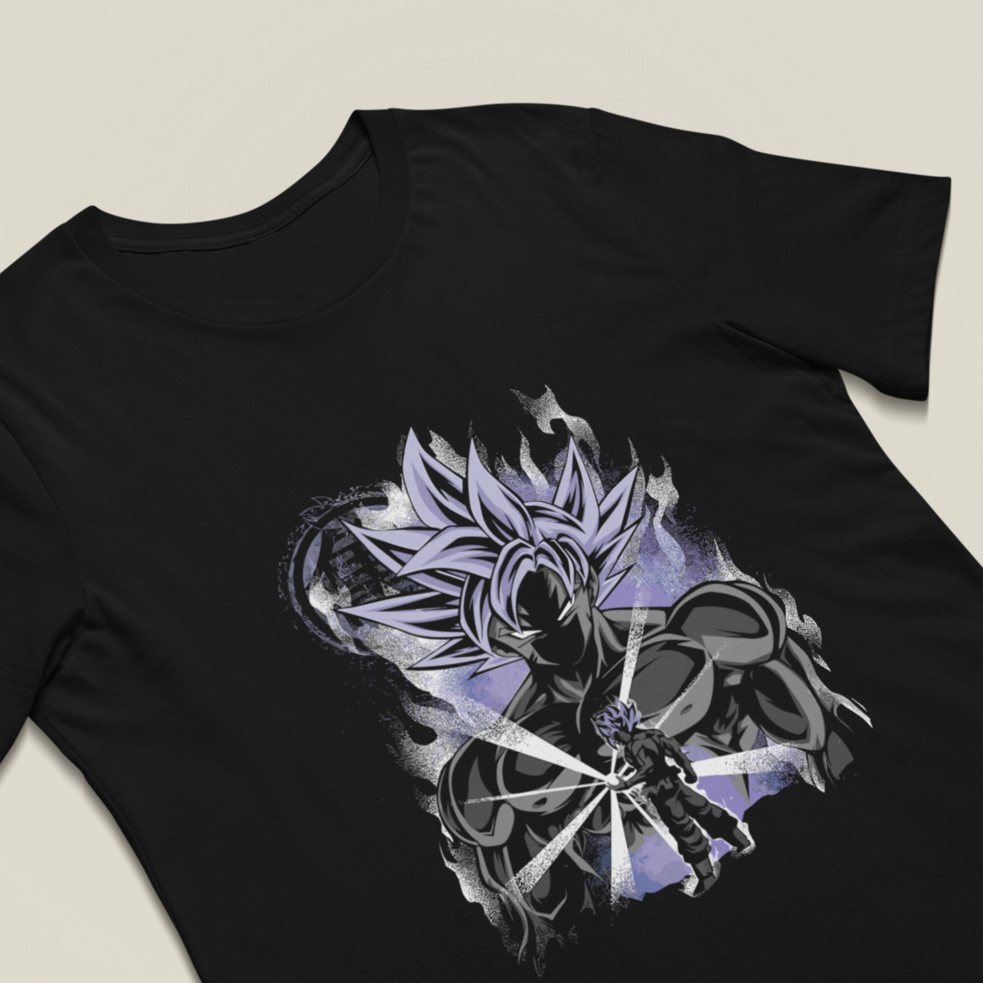 T-shirt Dragon Ball "Shadow Warriors" - Goku Ultra Instinct