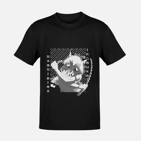 T-shirt Demon Slayer "Hashira's Fall" - Inosuke Hashibira