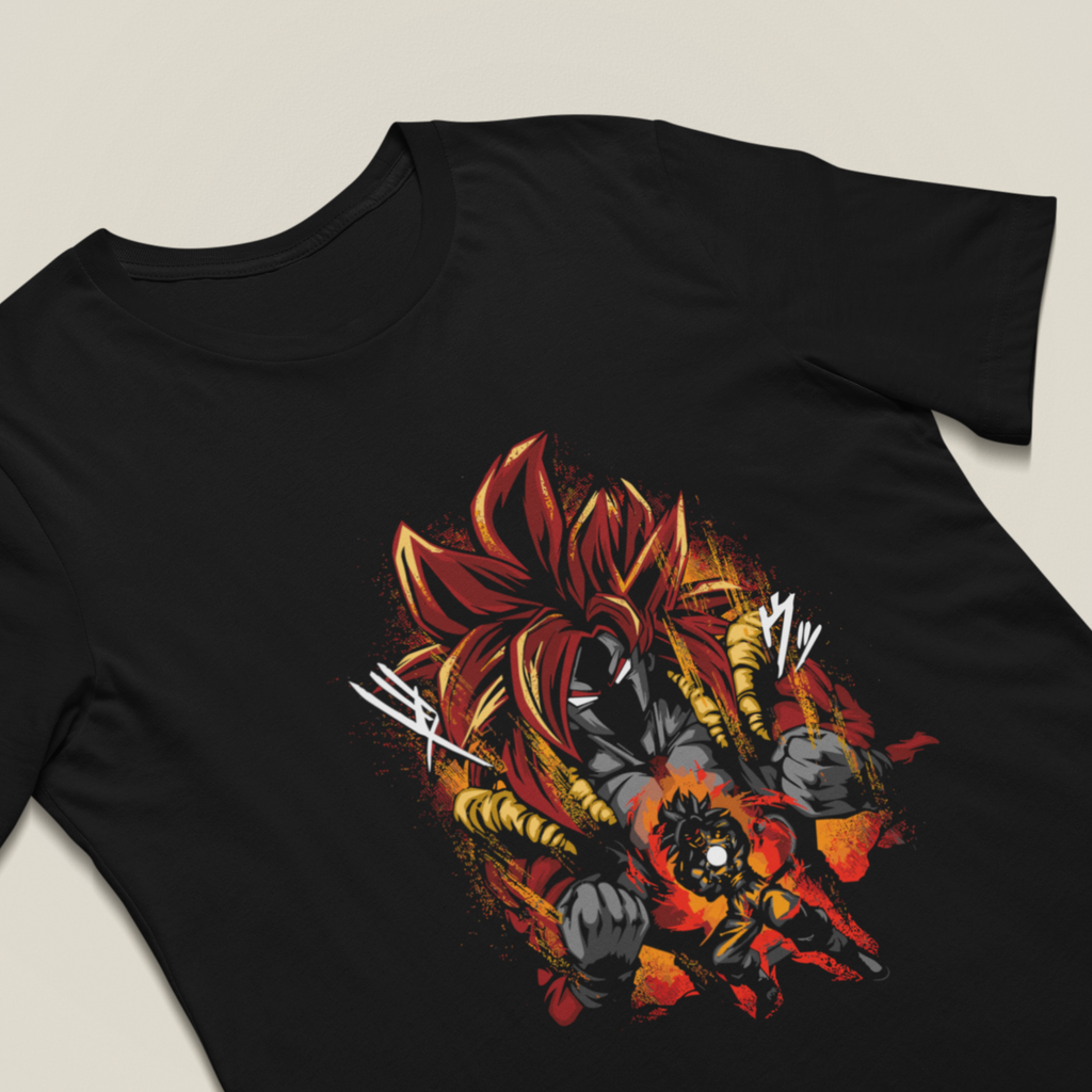 T-shirt Dragon Ball "Shadow Warriors" - Gogeta Super Saiyajin 4