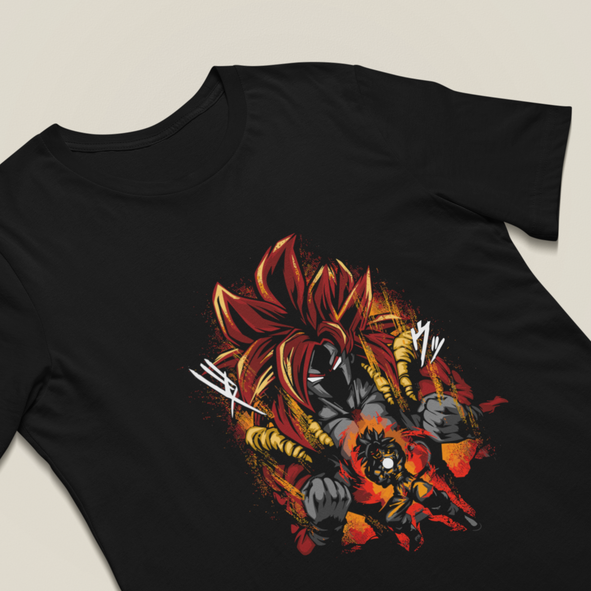 T-shirt Dragon Ball "Shadow Warriors" - Gogeta Super Saiyajin 4