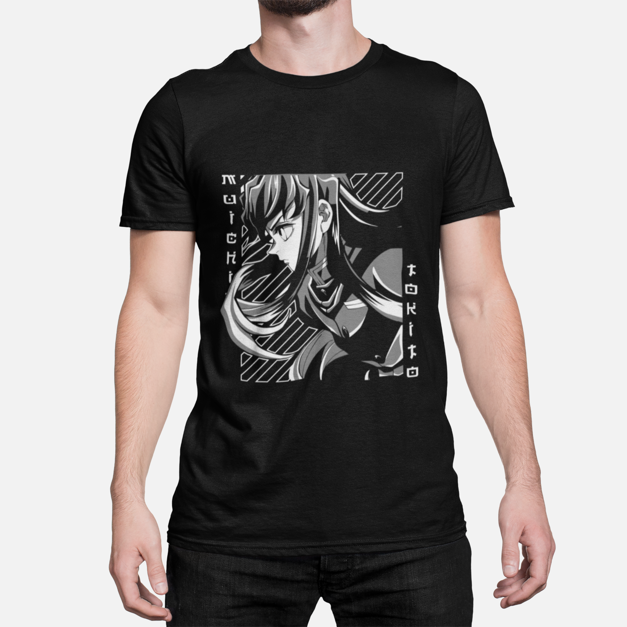 T-shirt Demon Slayer "Hashira's Fall" - Muichiro Tokito Imagem principal do produto