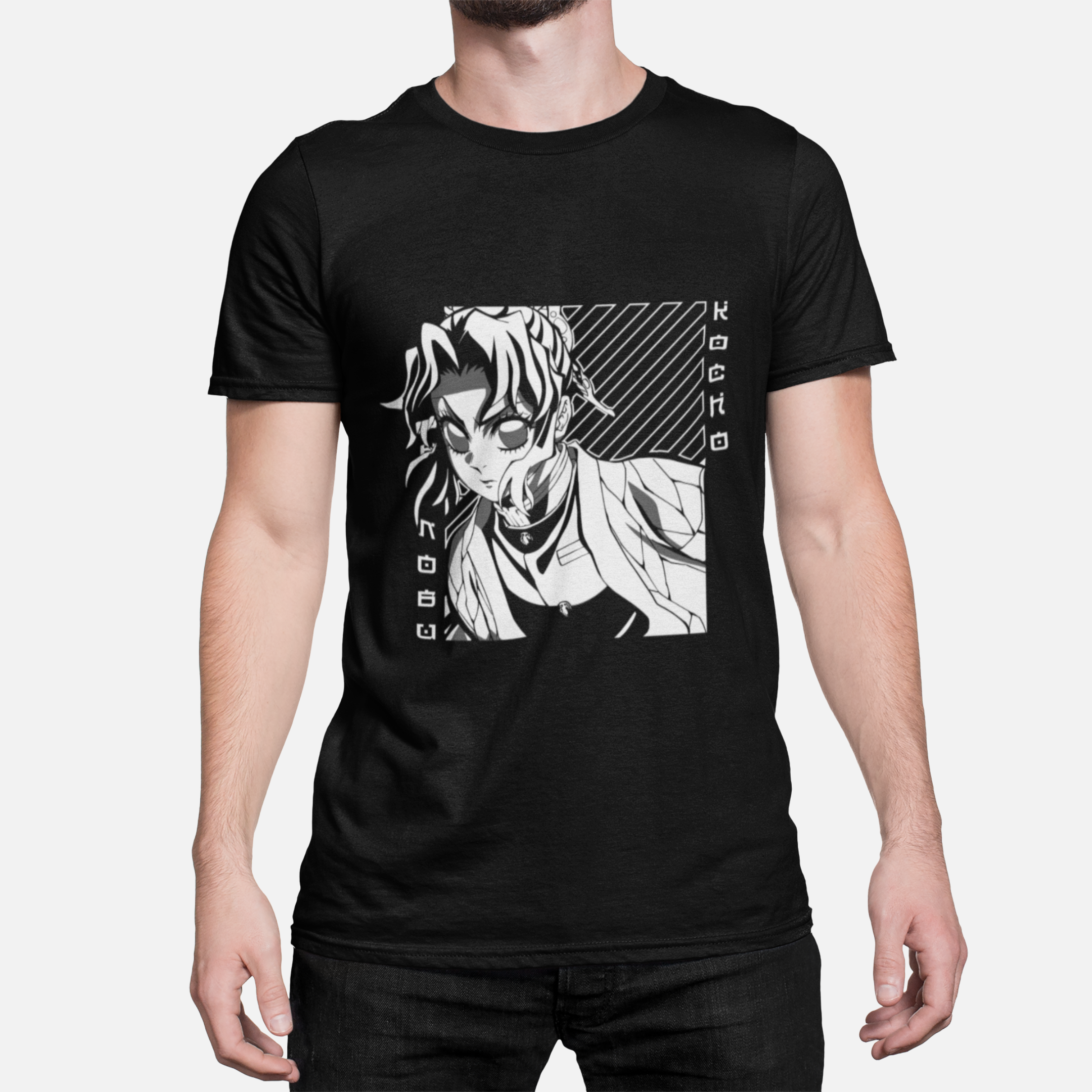 T-shirt Demon Slayer "Hashira's Fall" - Shinobu Kocho Imagem principal do produto