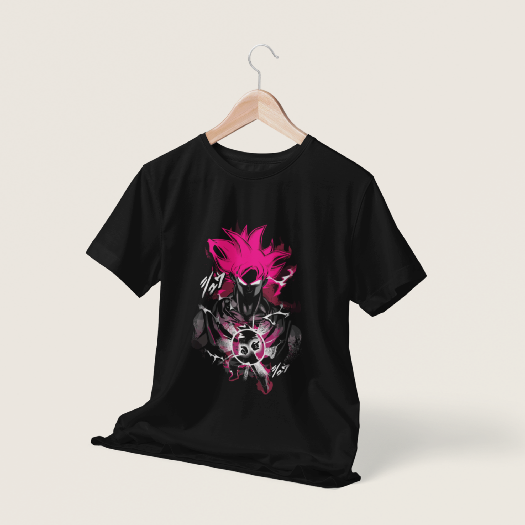 T-shirt Dragon Ball "Shadow Warriors" - Goku Super Saiyajin God