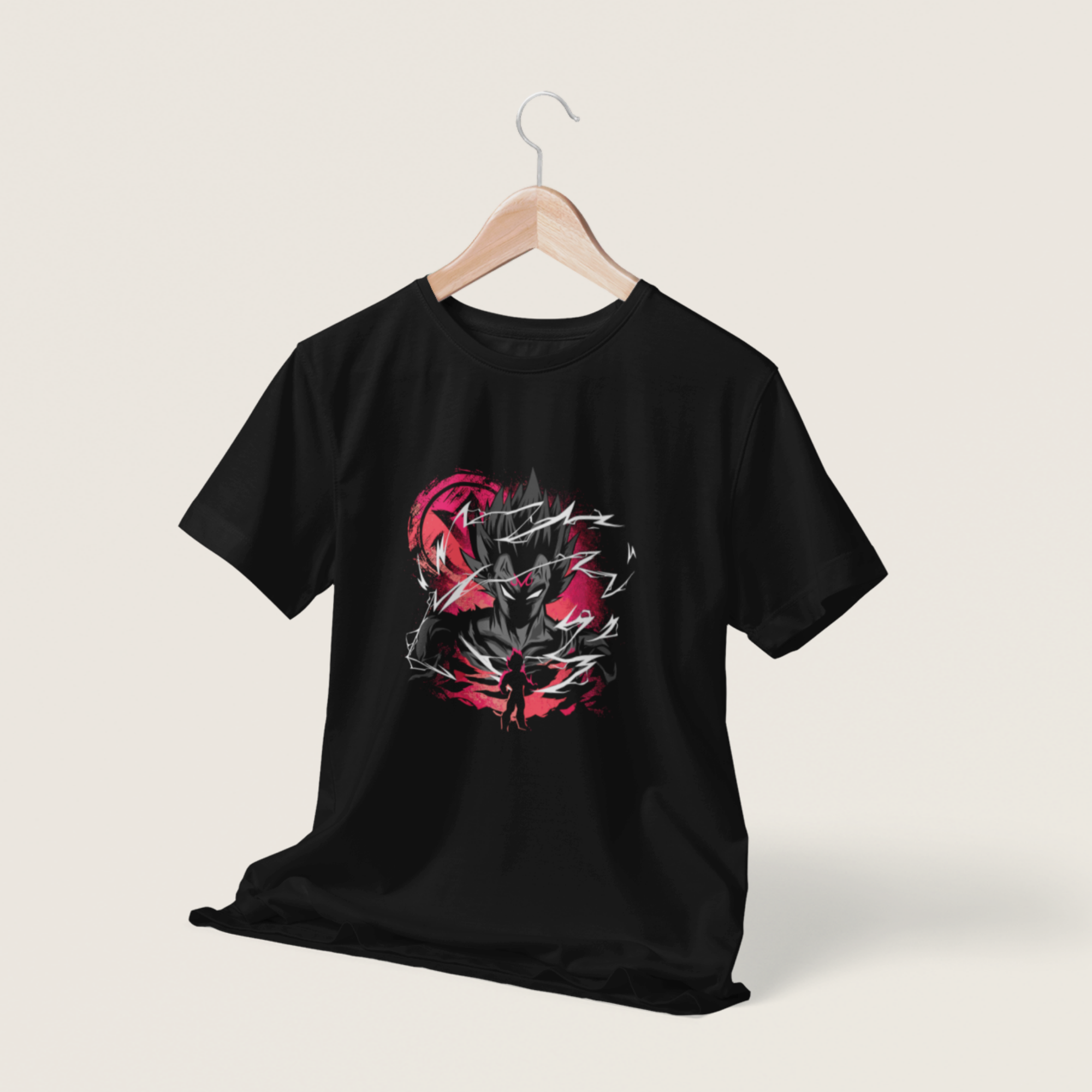 T-shirt Dragon Ball "Shadow Warriors" - Majin Vegeta