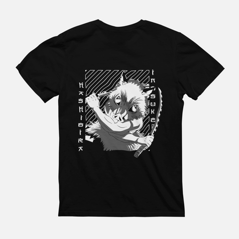 T-shirt Demon Slayer "Hashira's Fall" - Inosuke Hashibira