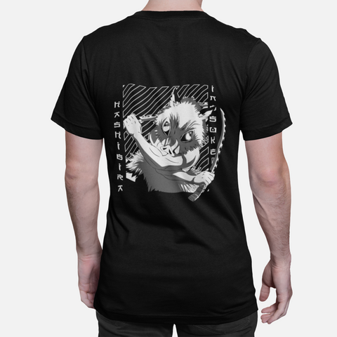 T-shirt Demon Slayer "Hashira's Fall" - Inosuke Hashibira