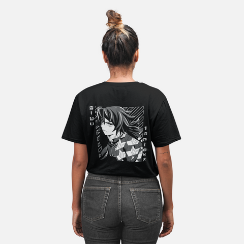T-shirt Demon Slayer "Hashira's Fall" - Giyu Tomioka