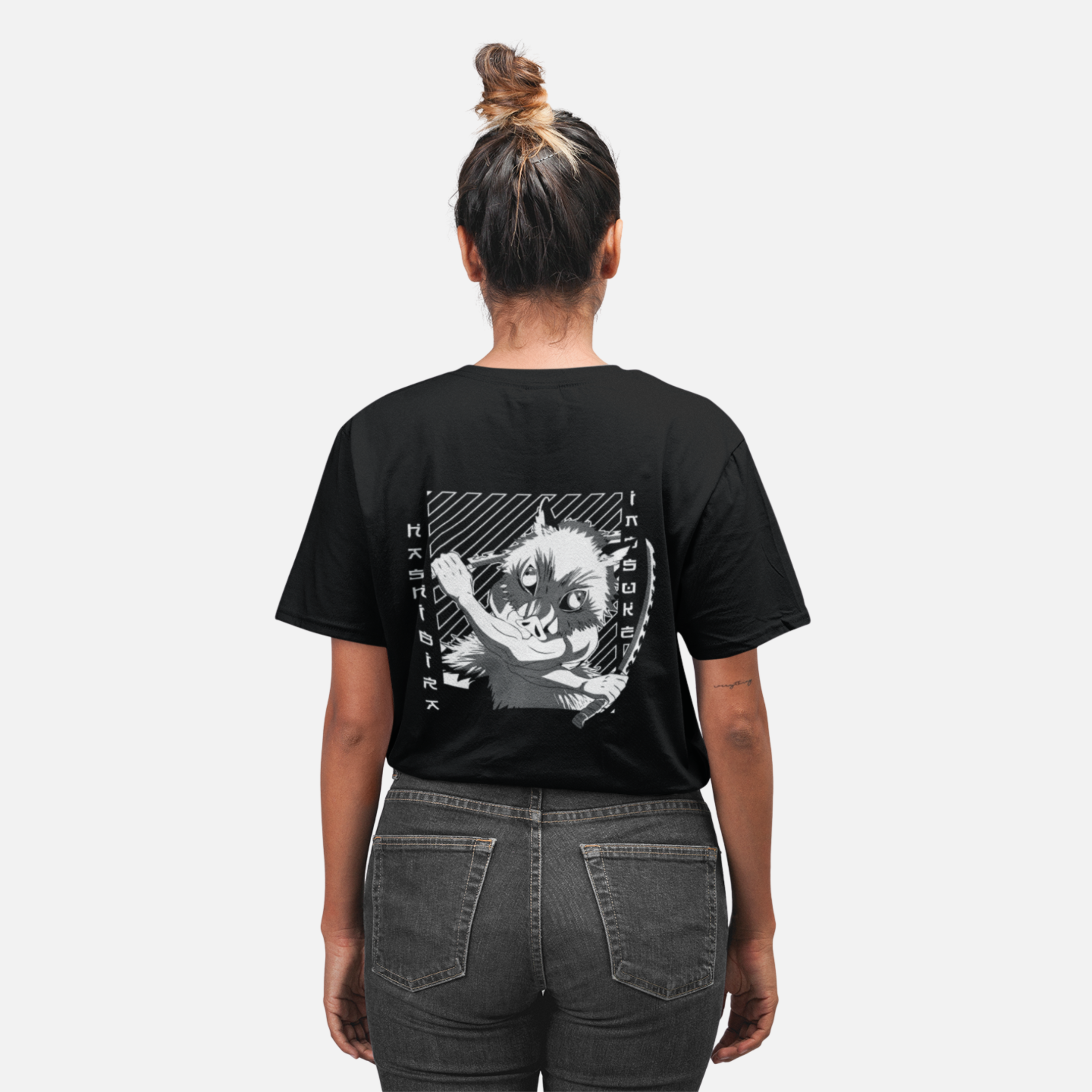 T-shirt Demon Slayer "Hashira's Fall" - Inosuke Hashibira
