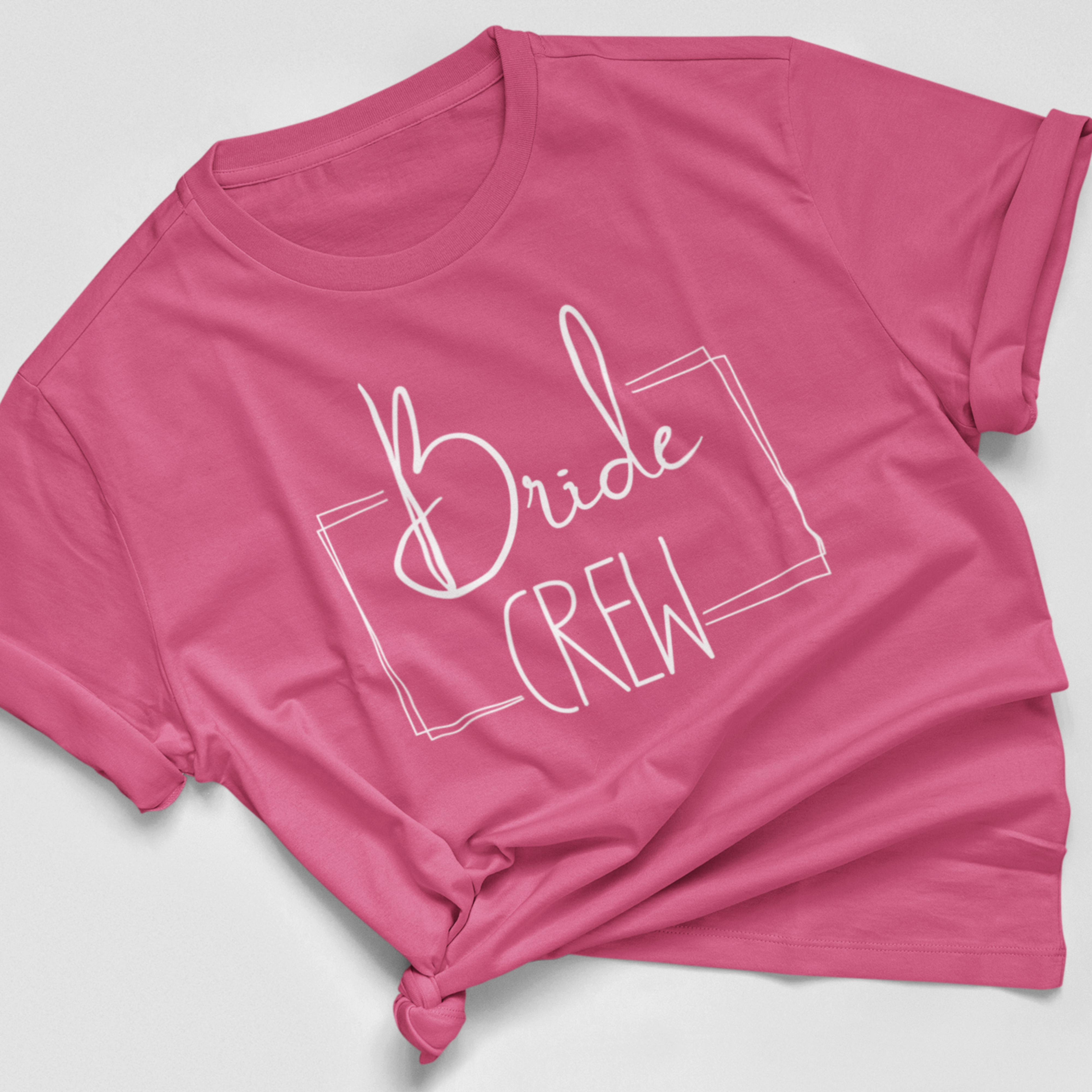 T-shirt "Bride Crew" Imagem principal do produto