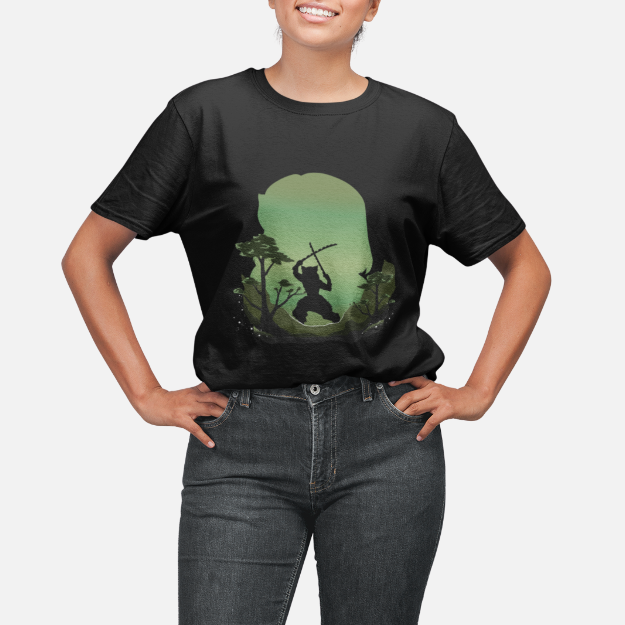 T-shirt Demon Slayer "Eternal Echoes" - Inosuke Hashibira