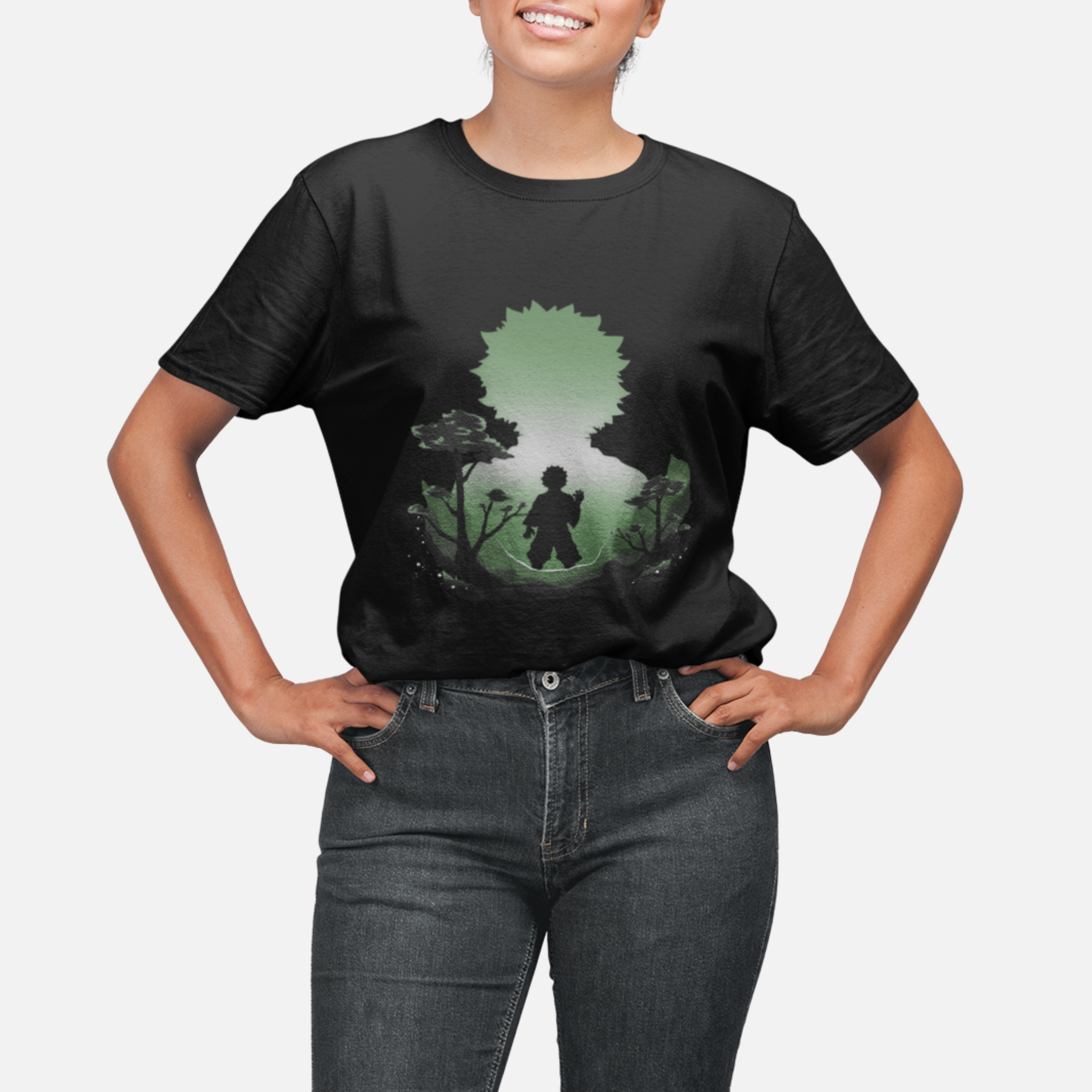 T-shirt Demon Slayer "Eternal Echoes" - Sanemi Shinazugawa Imagem secundária do produto