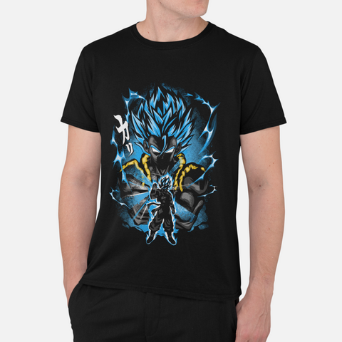 T-shirt Dragon Ball "Shadow Warriors" - Gogeta