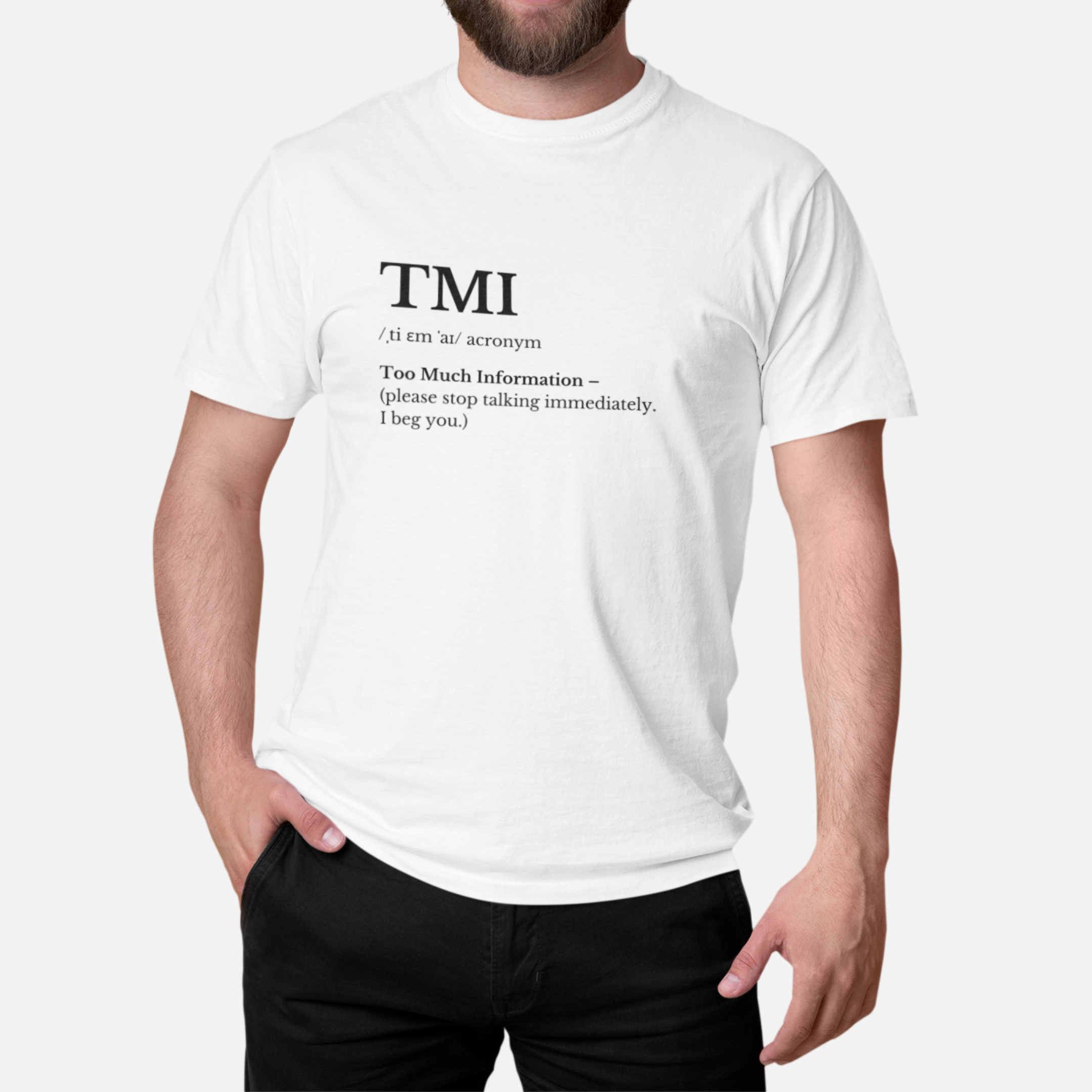 T-shirt Unissexo "Sem Papas na Língua" - TMI Imagem secundária do produto